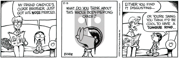 Grand Avenue - Tuesday August 13, 2002 Comic Strip