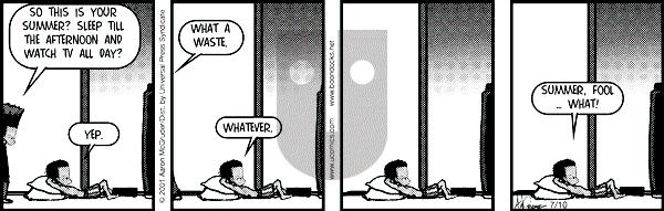 The Boondocks on Tuesday February 10, 2009 Comic Strip