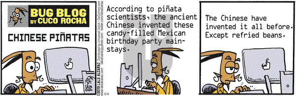 La Cucaracha on Friday May 4, 2012 Comic Strip
