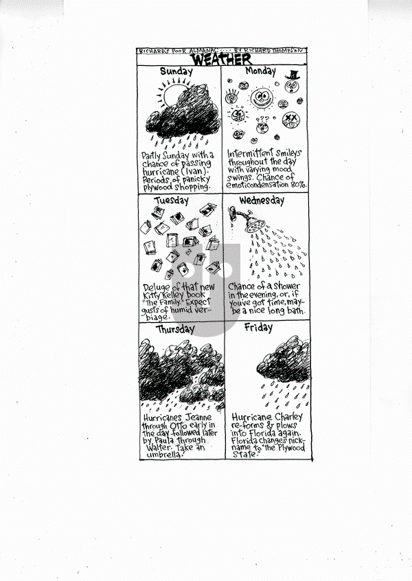 Richard's Poor Almanac on Monday April 28, 2025 Comic Strip