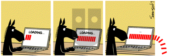 Dark Side of the Horse on Thursday February 19, 2015 Comic Strip