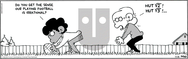FoxTrot - Wednesday November 8, 2006 Comic Strip