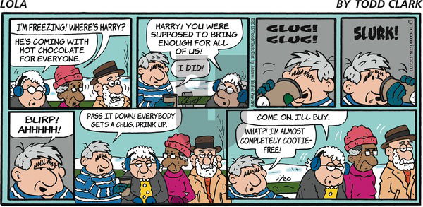 Lola on Sunday January 20, 2019 Comic Strip