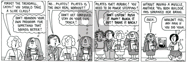 Cathy Classics on Thursday January 16, 1997 Comic Strip