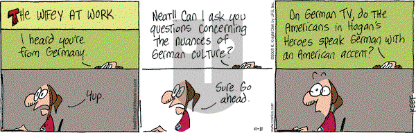 The Knight Life on Tuesday November 11, 2008 Comic Strip