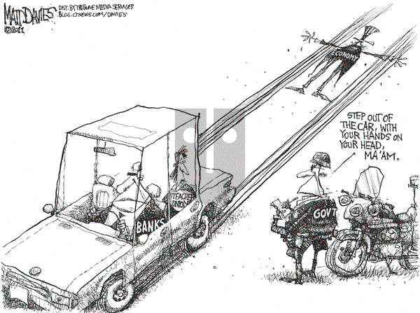 Matt Davies on Wednesday March 2, 2011 Comic Strip