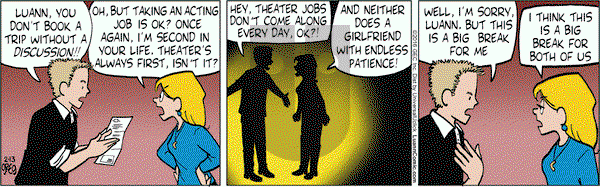 Luann - Saturday February 13, 2016 Comic Strip