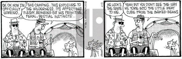 Monty on Thursday October 4, 2007 Comic Strip