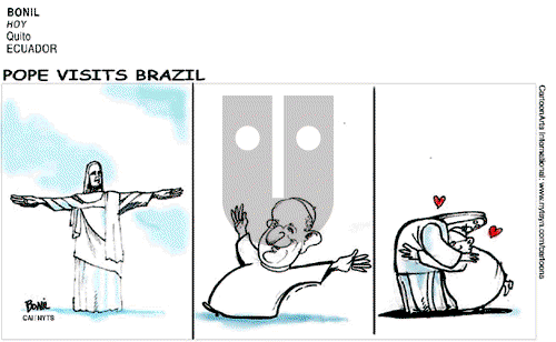 ViewsLatinAmerica on Thursday July 25, 2013 Comic Strip