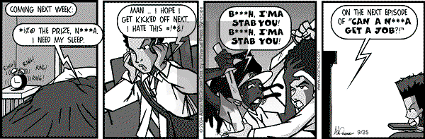 The Boondocks on Saturday April 28, 2012 Comic Strip