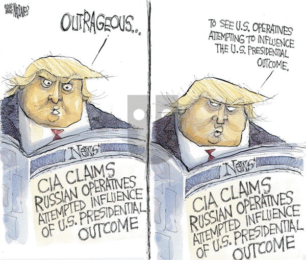 Matt Davies on Tuesday December 13, 2016 Comic Strip