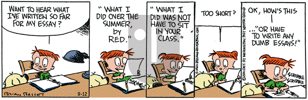 Red and Rover on Wednesday September 12, 2001 Comic Strip