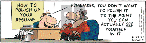 Frank and Ernest on Friday December 7, 2007 Comic Strip