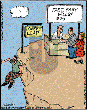 Close to Home on Thursday May 7, 2015 Comic Strip
