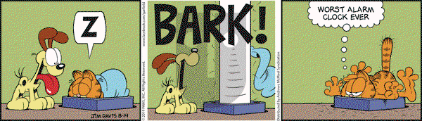 Garfield on Wednesday August 14, 2019 Comic Strip
