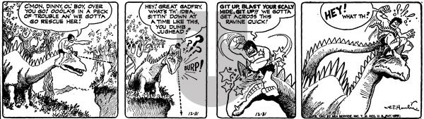 Alley Oop on Wednesday December 31, 1947 Comic Strip