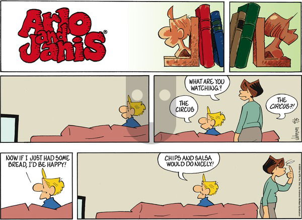 Arlo and Janis on Sunday April 5, 2020 Comic Strip