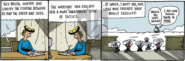 Overboard on Saturday February 8, 2014 Comic Strip