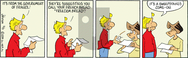 Arlo and Janis on Saturday February 21, 2009 Comic Strip