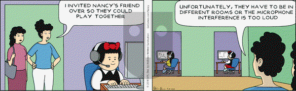 Nancy on Tuesday July 10, 2018 Comic Strip