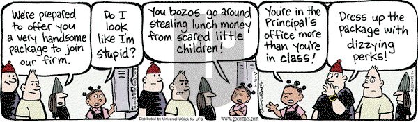 JumpStart on Wednesday April 16, 2014 Comic Strip