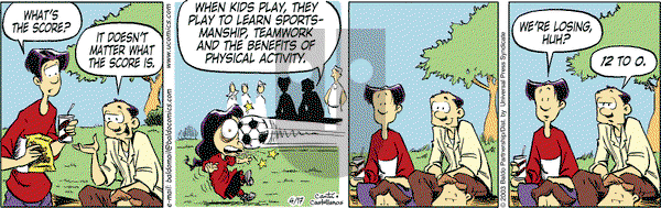 Baldo on Thursday April 17, 2003 Comic Strip