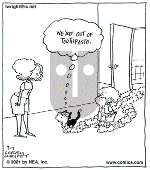 Kit 'N' Carlyle on Saturday September 1, 2001 Comic Strip