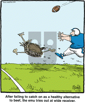 In the Bleachers on Tuesday November 10, 1998 Comic Strip