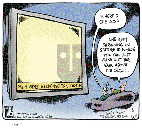 Tom Toles on Friday January 14, 2011 Comic Strip