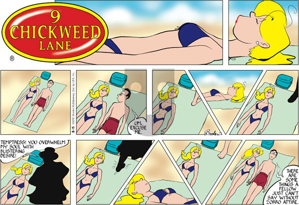 9 Chickweed Lane on Sunday August 15, 2010 Comic Strip