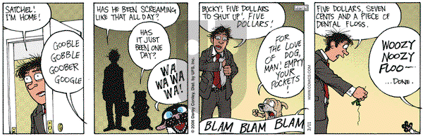 Get Fuzzy - Saturday March 11, 2006 Comic Strip