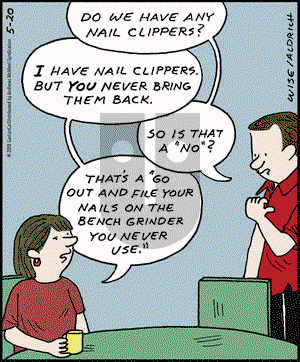 Real Life Adventures on Monday May 20, 2019 Comic Strip