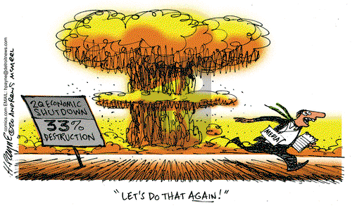 Henry Payne on Friday July 31, 2020 Comic Strip