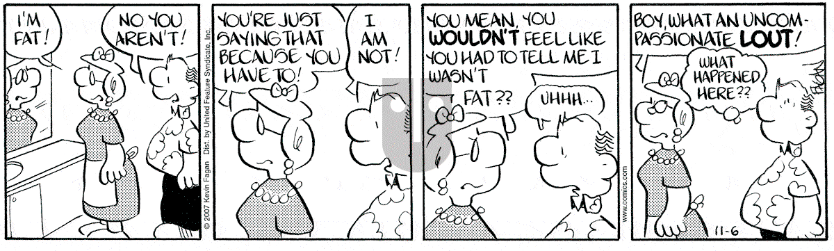 Drabble - Tuesday November 6, 2007 Comic Strip