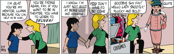 Luann on Thursday August 17, 2017 Comic Strip