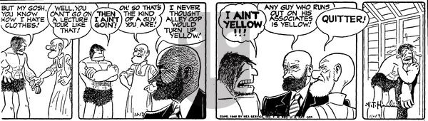 Alley Oop on Thursday November 17, 1949 Comic Strip