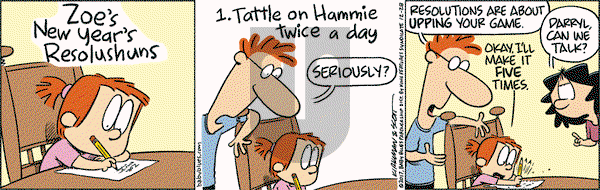 Baby Blues on Thursday December 28, 2017 Comic Strip