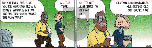 Frazz on Thursday November 5, 2020 Comic Strip