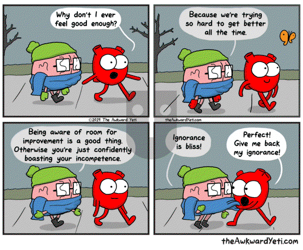 The Awkward Yeti on Thursday March 5, 2020 Comic Strip