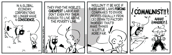 Cow and Boy Classics on Wednesday August 22, 2007 Comic Strip