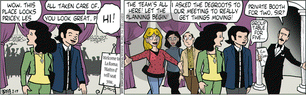 Luann on Friday February 17, 2017 Comic Strip