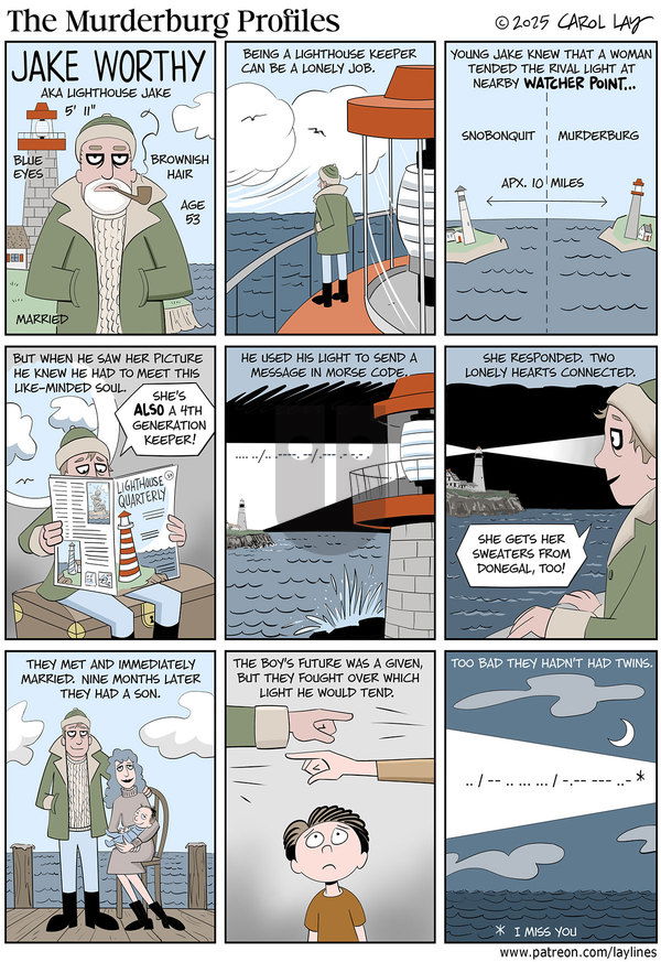 Lay Lines on Monday May 19, 2025 Comic Strip