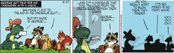 Over the Hedge on Thursday September 24, 2020 Comic Strip