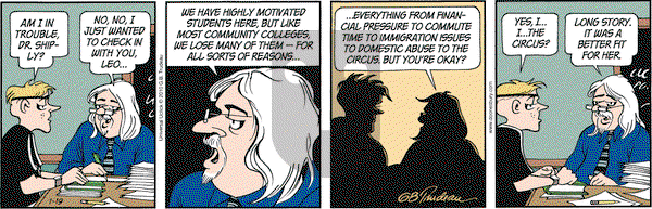 Doonesbury on Tuesday January 19, 2010 Comic Strip