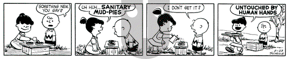 Peanuts on Tuesday March 23, 1954 Comic Strip