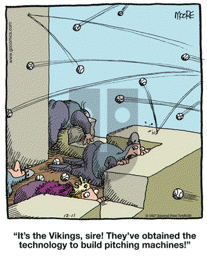 In the Bleachers on Tuesday December 11, 2007 Comic Strip