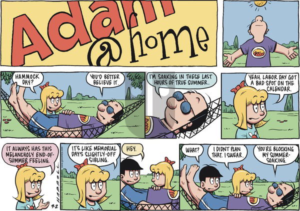 Adam@Home on Sunday September 2, 2018 Comic Strip
