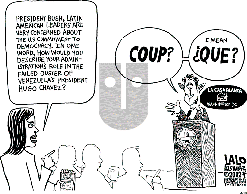 Lalo Alcaraz on Friday April 19, 2002 Comic Strip