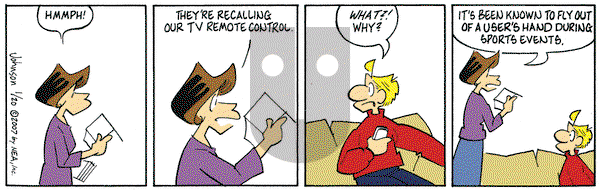 Arlo and Janis on Saturday January 20, 2007 Comic Strip