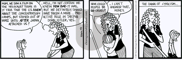 Clear Blue Water on Wednesday March 28, 2007 Comic Strip